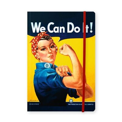 Softcover Notebook A5, We can do it!