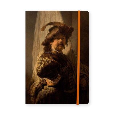 Softcover Notebook, A5, Rembrandt, The Standard Bearer