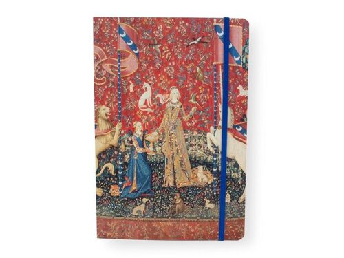 Softcover Notebook, A5, Tapestry Dame Cluny