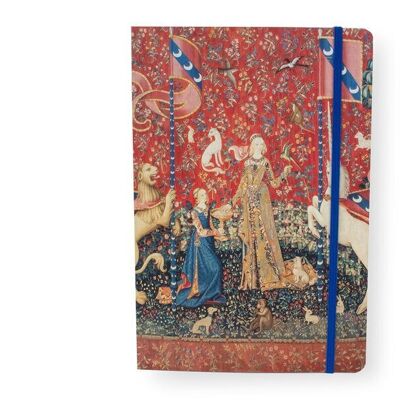 Softcover Notebook, A5, Tapestry Dame Cluny