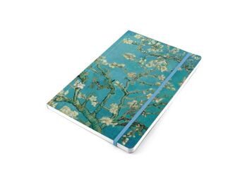 Carnet A5 à couverture souple, Van Gogh, Fleur d'Amandier 3