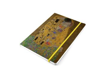 Carnet à couverture souple A5 , Gustav Klimt, Le Baiser 3