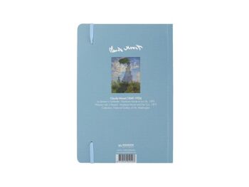 Carnet à couverture souple, A5, Claude Monet, Femme à l'ombrelle 2