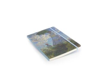 Carnet à couverture souple, A5, Claude Monet, Femme à l'ombrelle 3