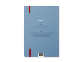 Carnet A5 à couverture souple, je te veux ! 2