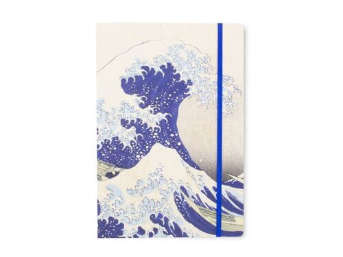 Softcover Notebook, A5,The Great Wave off Kanagawa, Hokusai