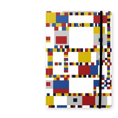 Softcover Notebooks A5 , Mondrian, Victory Boogie Woogie
