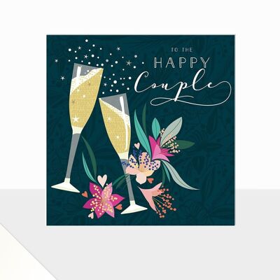 Carte de mariage couple heureux - Glow Happy Couple