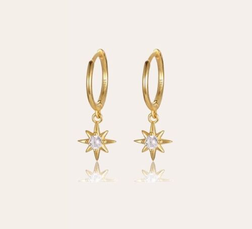 BOUCLES D'OREILLES ETOILE