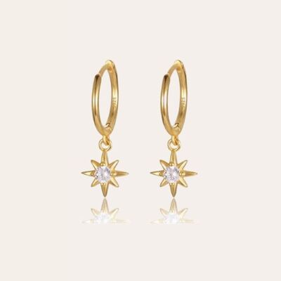 BOUCLES D'OREILLES ETOILE