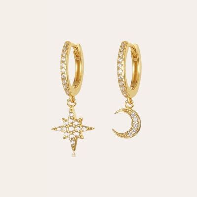 BOUCLES D'OREILLES ASTRES