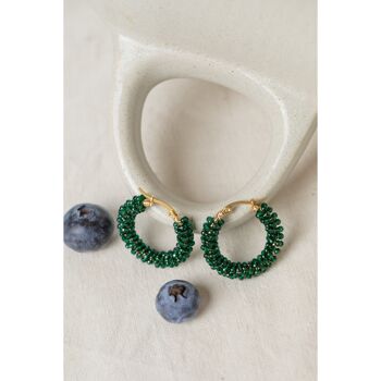 Boucles Claire vertes 3