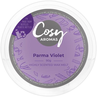 Violette de Parme (90 g de cire fondue)