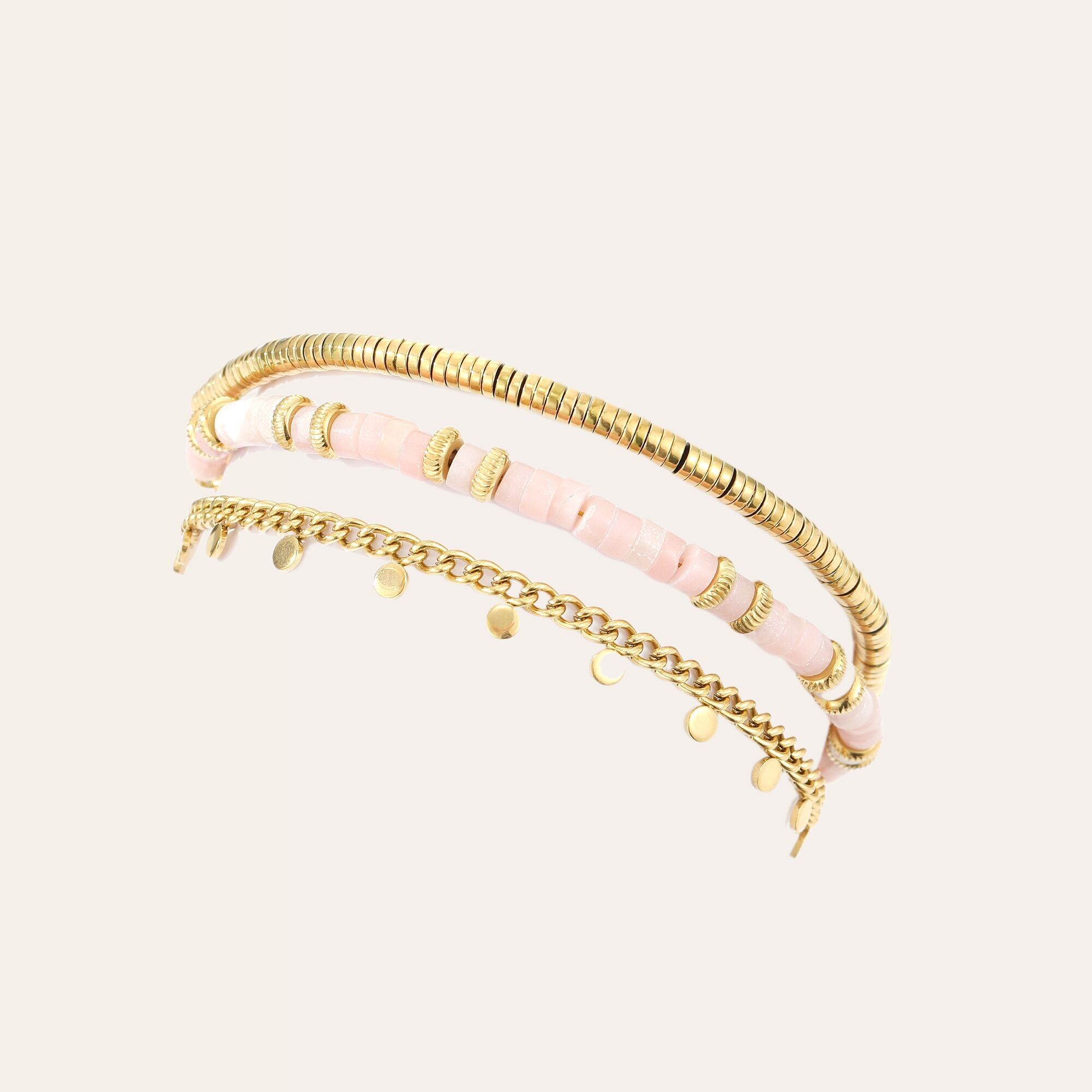 Rose quartz bracelet