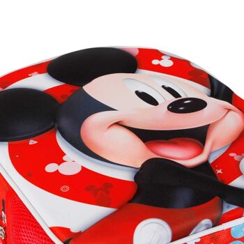 Disney Mickey Mouse Twirl-Small Sac à dos 3D Rouge 4