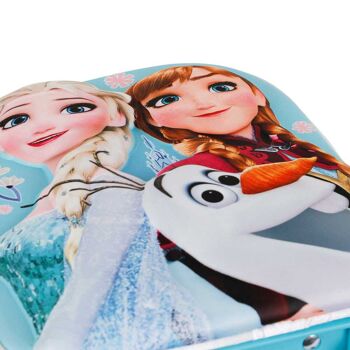 Disney La Reine des Neiges 2 Happiness-3D Sac à dos avec petites roulettes Turquoise 5