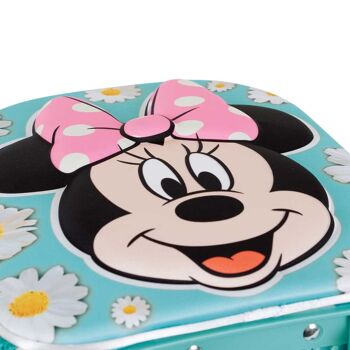 Disney Minnie Mouse Spring-Small Sac à dos 3D à roulettes Bleu 5