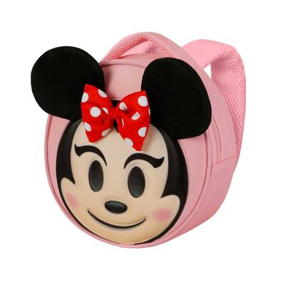 Disney Minnie Mouse Send-Emoji Backpack, Pink