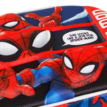 Marvel Spiderman Stronger-3D Sac à déjeuner Rouge 4