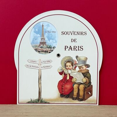Disco souvenir di cappelli di Parigi