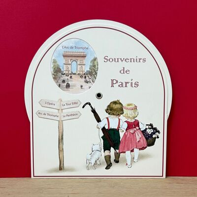 Paris Umbrella Souvenir Disc