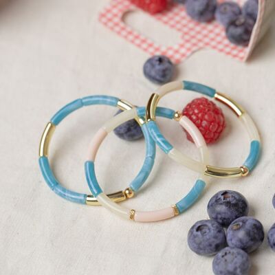 Bracelets Myrtille bleu