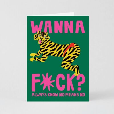 Wanna F*ck? Card