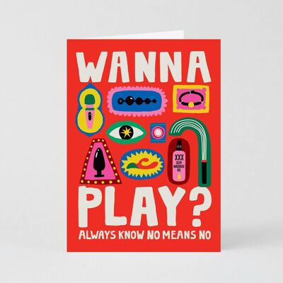 Wanna Paly? Toys Card