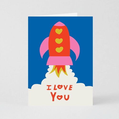 Rocket of Love Card