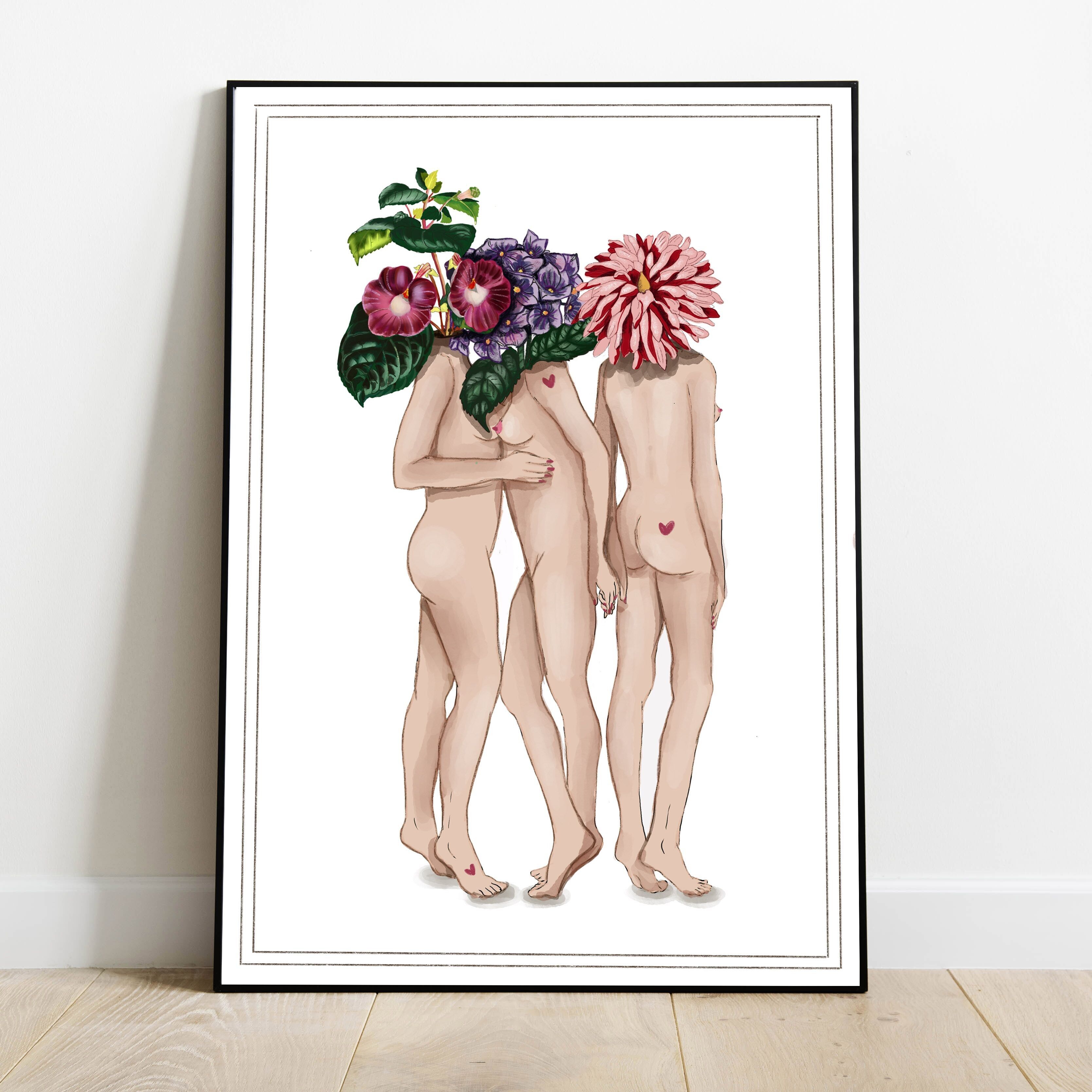 Cartel de ilustración NINFA