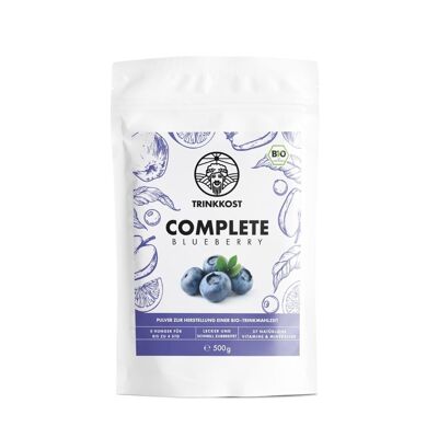 ORGANIC Foodshake COMPLETE Blueberry 500 g bag