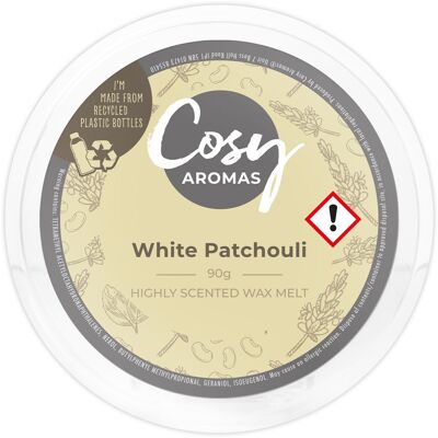 Patchouli blanc (90g de cire fondue)