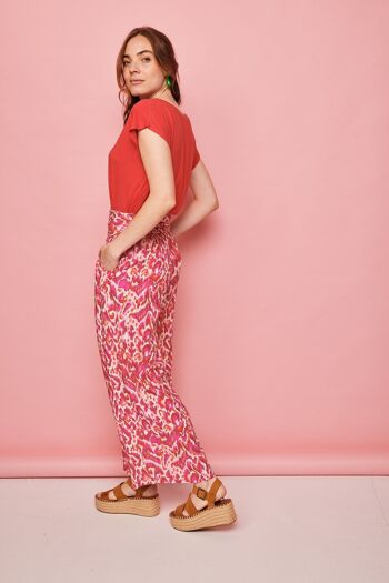 Pantalon de rire fuchsia 3