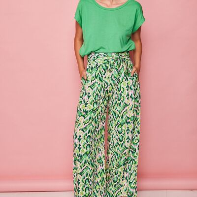 Green Laughter Pants