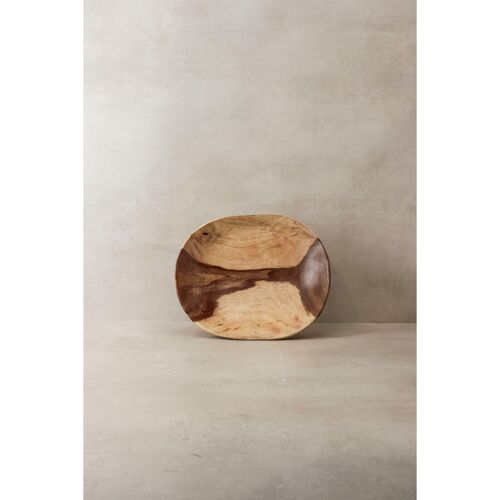 Handmade wooden bowl, Zimbabwe - 13.5