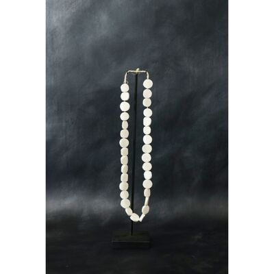 Kenia-Perlen, Weiß - 81.1
