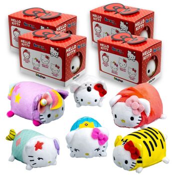 Squishy Hello Kitty : Pack de 12 pièces (packs individuels) 1