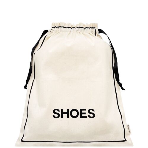 Shoe Organizing Bag, Cream