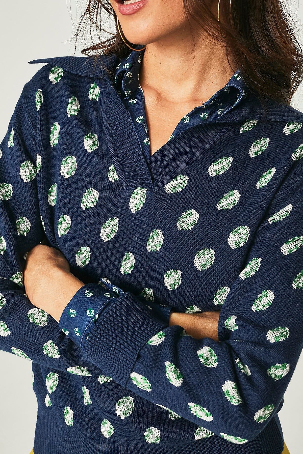 Maglione coccinella Ginger navy