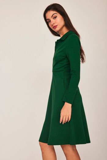 Robe courte ROBIN VERT 6