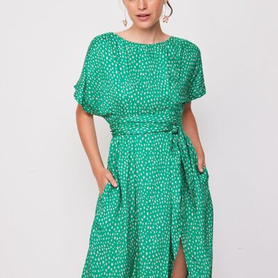 Robe Courte Lune Verte