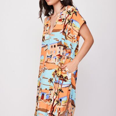 Robe courte rafraîchissement Pueblo