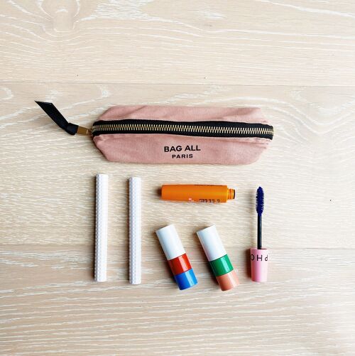 Small Makeup Bag, Pink/Blush