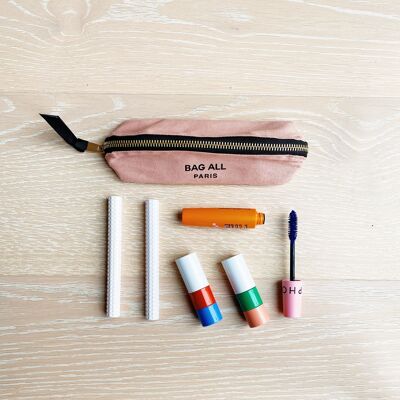 Small Makeup Bag, Pink/Blush