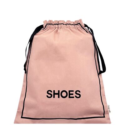 Bolsa organizadora de zapatos, rosa/rubor
