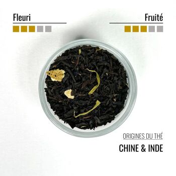 Boite thé noir Earl Grey à l'orange - BIO 3