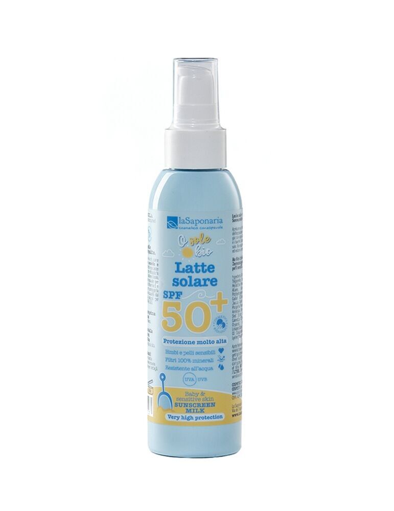 Sonnenmilch LSF 50+ – Sehr hoher Schutz (125 ml)