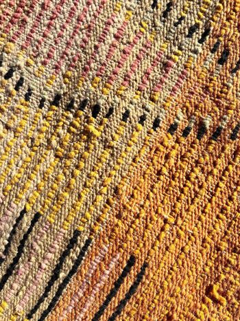 tapis berbere marocain en laine neuf Boujad 7