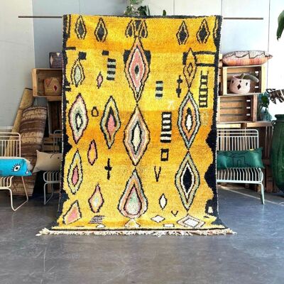 Moroccan Berber carpet in new wool Boujad