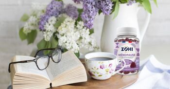 ZOHI-Pilulier MENOPAUSE - 60 gommes - fabriqué en France - sans sucres 5